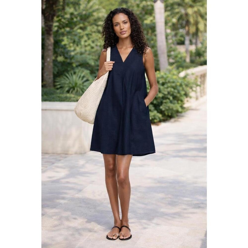 Banana Republic‎ Cotton Poplin Swing Mini Dress - XS